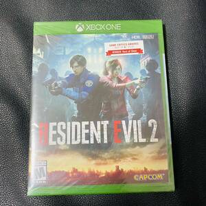 未開封　Xbox　Oneソフト 北米版 RESIDENT EVIL 2//バイオハザード