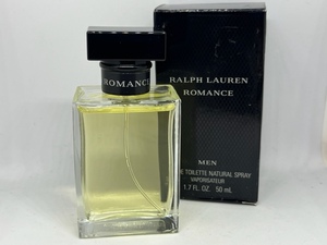 【残量 ほぼ満タン】RALPH LAUREN ラルフローレン ROMANCE MEN ロマンス メン 50ml オードトワレ 香水