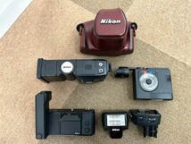 【極美品】Nikon ニコン F3 ブラック アトミック フィルムカメラ ボディ オプションパーツ5点 レザーカバー まとめ 一眼レフ_画像10