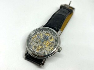 GOER オートマチック スケルトン 腕時計 自動巻き アンティーク メンズ