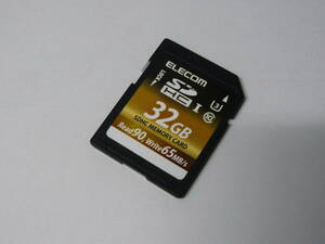 動作保証！ELECOM SDHCカード 32GB クラス⑩　②