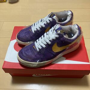 nike air force 1 レイカーズ　25.0センチ