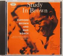 中古CD■Clifford Brown = Max Roach■Study In Brown■リマスター盤■ブラウン＝ローチ・クインテット■スタディ・イン・ブラウン_画像1