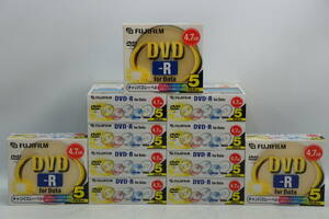 **11 set FUJIFILM DVD-R 4.7GB unopened goods unused video recording **