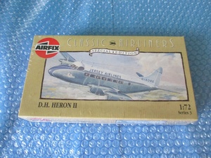 プラモデル エアーフィックス AIRFIX 1/72 D.H. HERON II スペシャルエディション 未開封 未組み立て 昔のプラモ 海外のプラモ