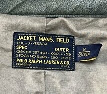 良品 POLO RALPH LAUREN ポロ ラルフローレン ミリタリー ジャケット / MIL-J-4883A M-65タイプ フィールド ジャケット USED加工?_画像6