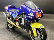 コレクター保管品 ミニチャンプス ヤマハ YZR500 1/12 Team Gauises Yamaha シンヤナカノ 500cc GP 2001 バイク 模型 レーシング_画像6