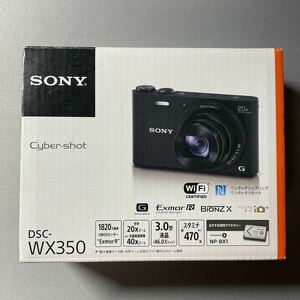 ソニー SONY デジカメ デジタルカメラ サイバーショット DSC-WX350 ブラック 黒 未使用 新品