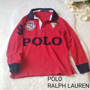 POLO RALPH LAURENベア刺繍ポロシャツ S（８歳