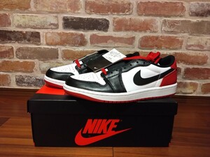 NIKE AIR JORDAN１ RETRO LOW Black Toe ナイキ エアジョーダン１ロー ブラック トゥ つま黒 26.0cm