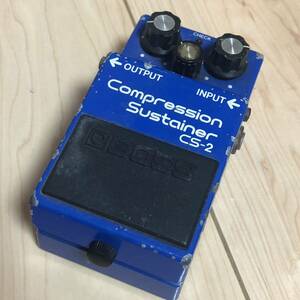 (79) BOSS ボス CS-2 エフェクター Compression Sustainer コンプレッションサスティナー 日本製 激レア　ビンテージ　ヴィンテージ