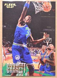 KEVIN GARNETT (ケビンガーネット) 1996 FLEER '96-97 トレーディングカード 【NBA ネソタティンバーウルブズ Minnesota Timberwolves】