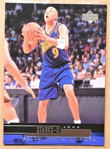 JOHN STARKS (ジョン・スタークス) 1999 トレーディングカード 【NBA ウォリアーズ Warriors】