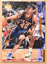 ALLAN HOUSTON (アラン・ヒューストン) 2000 トレーディングカード 【NBA ニックス New York Knicks】_画像1