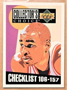 HAROLD MINER (ハロルド・マイナー) 1994 CHECKLIST 106-157 トレーディングカード 【90s NBA マイアミヒート Miami Heat】