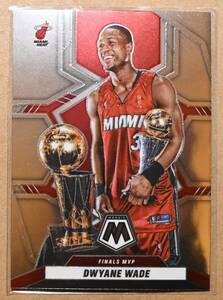 DWYANE WADE (ドウェイン・ウェイド) 2021-22 MOSAIC FINALS MVP トレーディングカード 【NBA マイアミヒート Miami Heat】