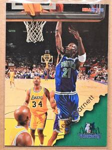 KEVIN GARNETT (ケビンガーネット) 1996 SKYBOX NBA HOOPS トレーディングカード 【ネソタティンバーウルブズ Minnesota Timberwolves】