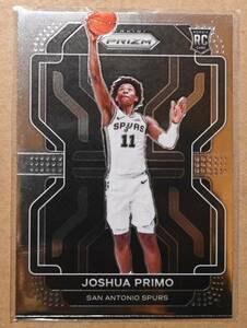 JOSHUA PRIMO (ジョシュア・プリモ) 2021-22 PRIZM ROOKIE ルーキー トレーディングカード 【NBA,オクラホマシティ・サンダー,OKC THUNDER