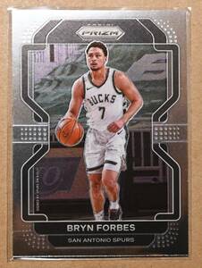 BRYN FOBES (ブリン・フォーブス) 2021-22 PRIZM トレーディングカード 【NBA,サンアントニオ・スパーズ,SPURS】
