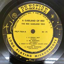 (LP) The Red Garland Trio With Paul Chambers And Art Taylor - A Garland Of Red［PRLP7064］アメリカ盤 HI-FI DG RVG MONO_画像7