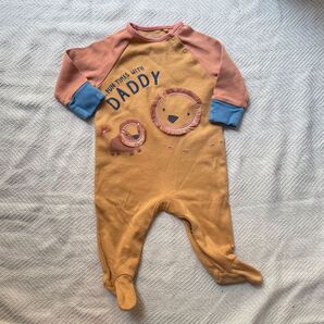 next 3ヶ月-6ヵ月 ライオン カバーオール ロンパース 男の子 子供服