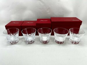 Baccarat バカラ ロックグラス 5点まとめて 2011×2 2014 2023×2 保管品[18672