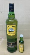 カティサーク CUTTY SARK スコッチウイスキー 未開栓 古酒 2本　50ml 700ml 40%_画像1