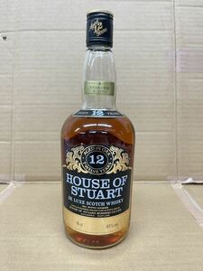 特級「HOUSE OF STUART」12年 ハウス・オブ・スチュアート AGED 12 Y. 75cl 43％