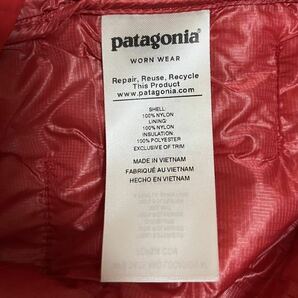 廃番カラー★patagonia パタゴニア メンズ・マイクロパフジャケットmicropuff Lサイズ赤レッドの画像7