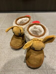 【ポケモン】イーブイのムートンブーツ☆18.0cmボアブーツ☆中古品☆即購入可能