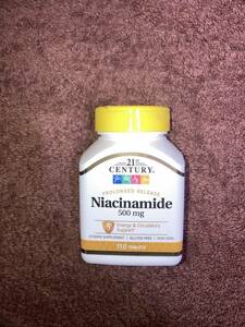  time limit is 2025 year 10 month on and after! non flash one bead . time Release processing niacin amido500mg calcium 160mg110 bead ×1