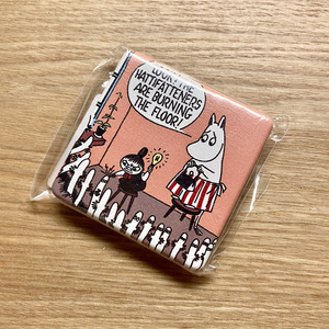 MOOMIN compact зеркало бежевый Moomin 