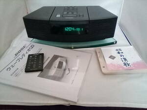 BOSE Wave Radio/CD。　ボーズ・ウェーブレディオCD。　中古、動作品。　おまけ付き。