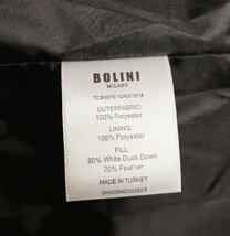 最高峰※定価16万*プレミアムダウン★イタリア・ミラノ発*BOLINI*高級セレブデザイナーズ 超防寒・ダウンジャケット/ライダーズ・50/XL*黒_画像8