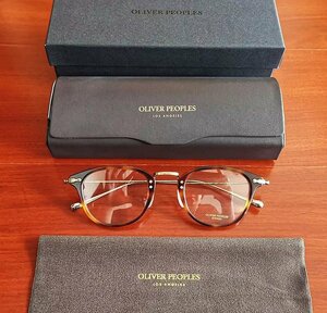 最高級モデル*日本製★「OLIVER PEOPLES/オリバーピープルズ」大人気作・OV5389D/Davitt 純チタン・超軽量・鼈甲・眼鏡フレーム