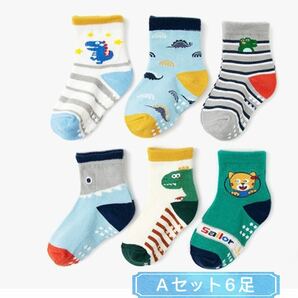 まとめ売り12足セット 滑り止め付かわいいベビーキッズソックス 子供靴下 子供服の画像2