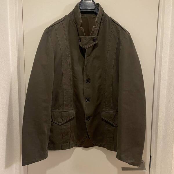 00s HUGO BOSS ポーランド製 ミリタリージャケット 46サイズ ヒューゴボス