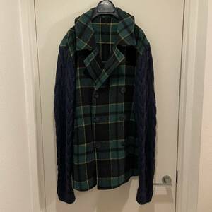 90s 00s the first period Vintage MILK BOY archive punk jacket blouson coat tartan check Milkboy Old 