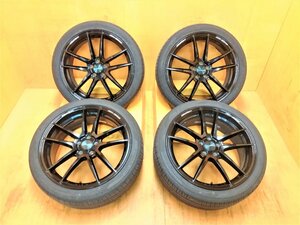 『送料無料』A850 ウエッツスポーツ RN-55M 225/40R18 4本セット 18×7.5J 100×5 ET45 プリウスPHV 86 BRZ などに