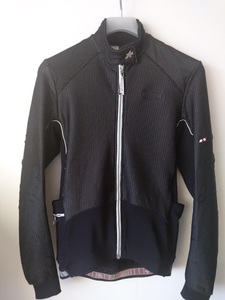 ○ASSOS AIRBLOCK 851　WINTER JACKET size L　BLK アソス made in Italy