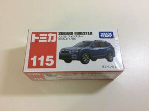 #9677 未開封 tomica/トミカ 115 スバル フォレスター SCALE 1/65 サスペンション