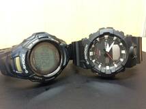 #339 動作未確認 G-SHOCK 5535 GA-800/GW-520J 2639 The Gシリーズ TOUGH SOLAR メンズ 腕時計 デジタル ネイビー 現状品_画像4