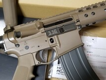 難有りA-PLUS NOVESKE N4 DXバージョン GBBライフル DEAD AIRサプレッサー付き VFC M4 TAN_画像4