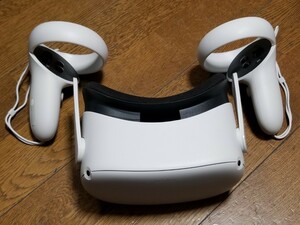 美品 Meta Quest2 本体+コントローラーのみ Oculus VR HMD ヘッドマウントディスプレイ