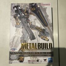 バンダイ 魂ネーション METAL BUILD オルタナティブ ストライク ガンダムアストレイ ゴールドフレーム_画像1