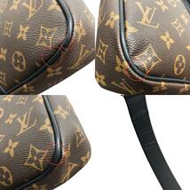 ルイ・ヴィトン LOUIS VUITTON PDV PM M52005 モノグラム・マカサー モノグラム・マカサーキャンバス ブリーフケース メンズ 中古_画像9