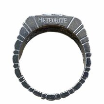 ◆◇◆ CORUM METEORITE コルム リング メテオライト ダイヤモンド Pt950 プラチナ アクセサリー ジュエリー メンズ レディース 中古_画像3