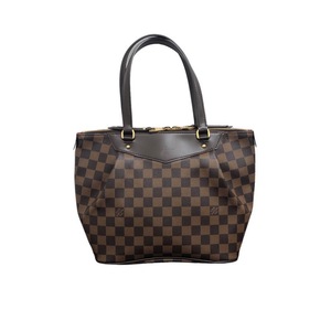 ルイ・ヴィトン LOUIS VUITTON ウェストミンスターPM N41102 ダミエ・エベヌ ハンドバッグ レディース 中古