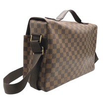 ルイ・ヴィトン LOUIS VUITTON ブロードウェイ N42270 ダミエ・キャンバス ショルダーバッグ メンズ 中古_画像2