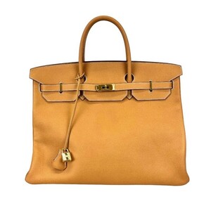  Hermes HERMES Birkin 40 *J. натуральный соболь Gold металлические принадлежности vo- Epson ручная сумочка женский б/у 